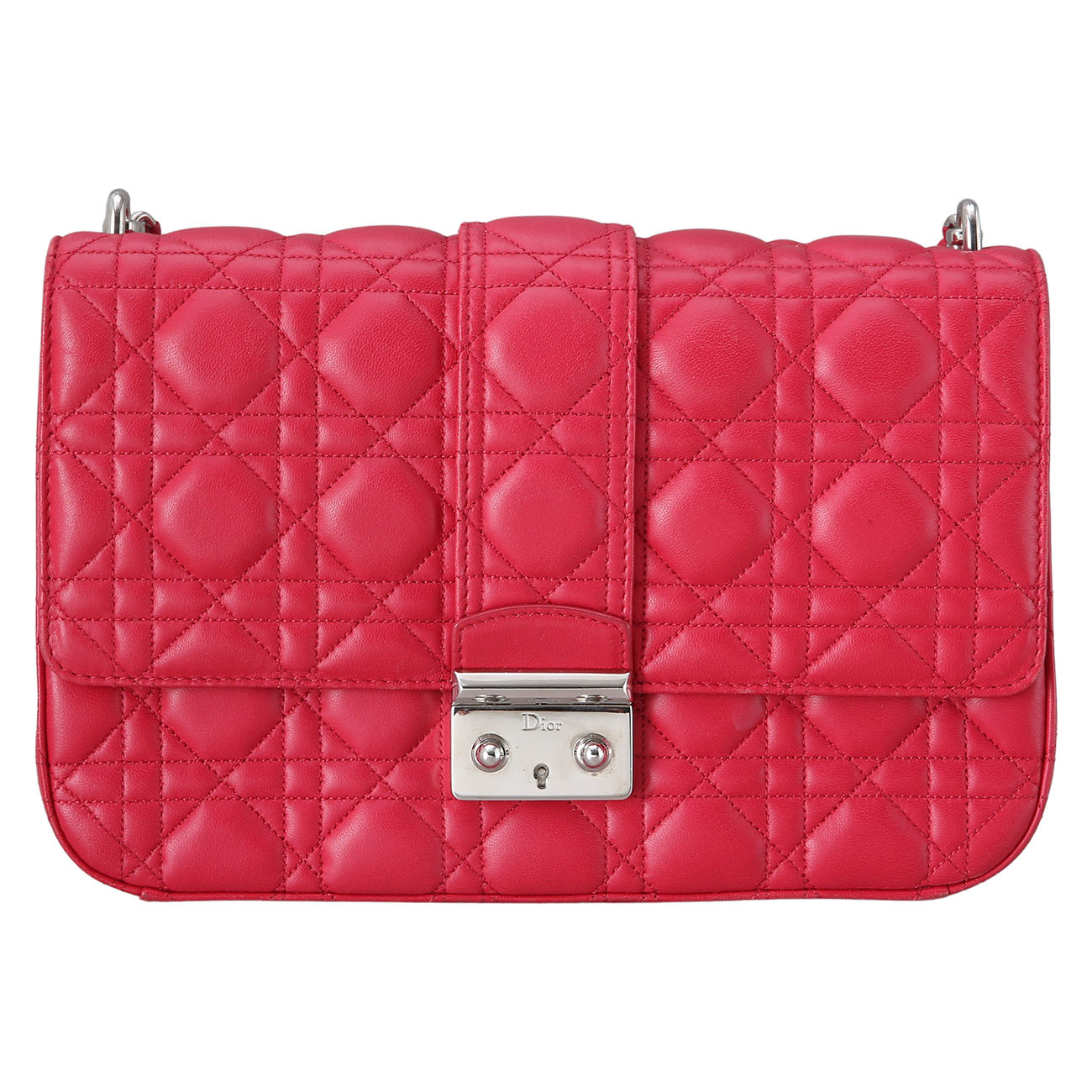 CHRISTIAN DIOR(USED)크리스찬 까나쥬 체인 플랩백